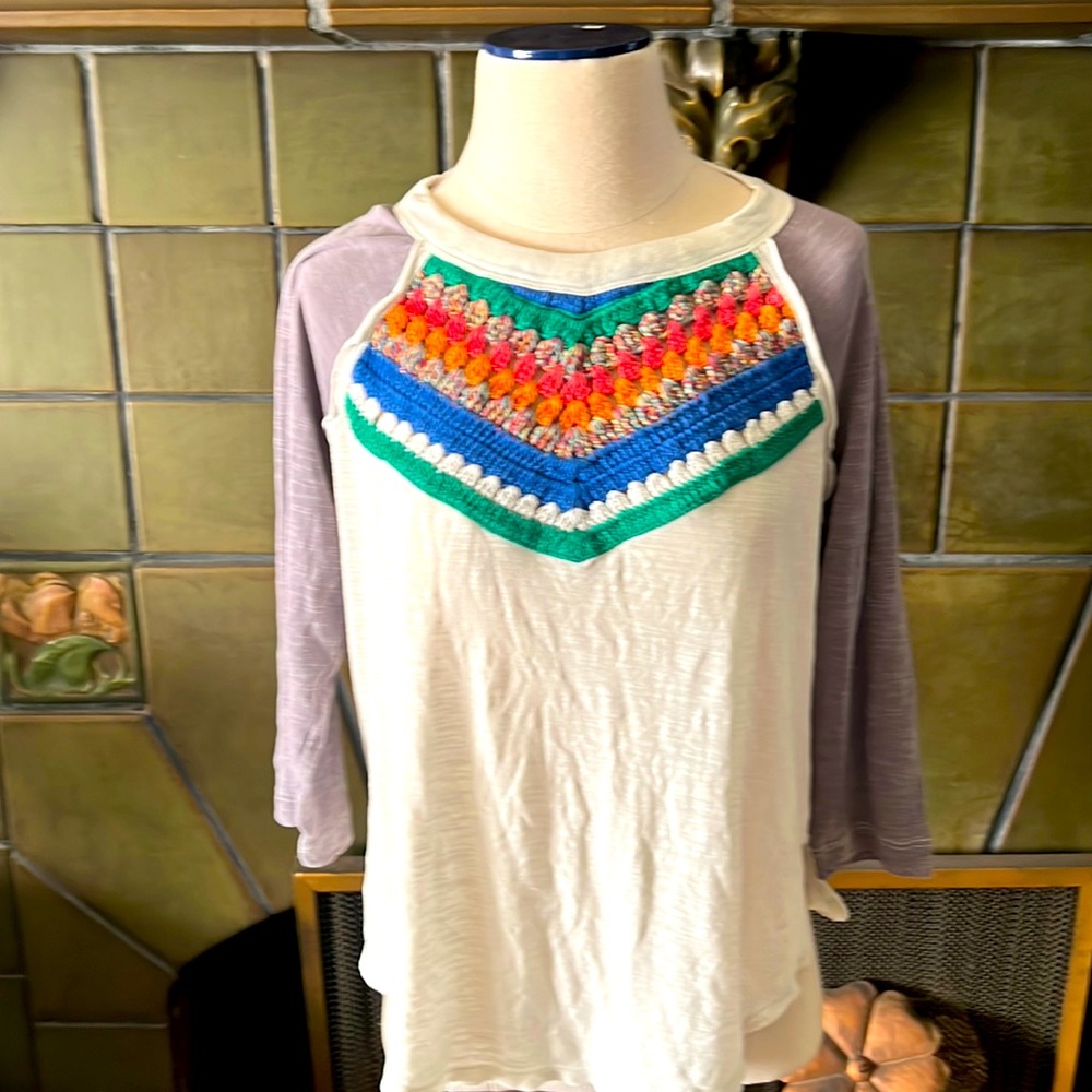 Free People Crochet Crop Top